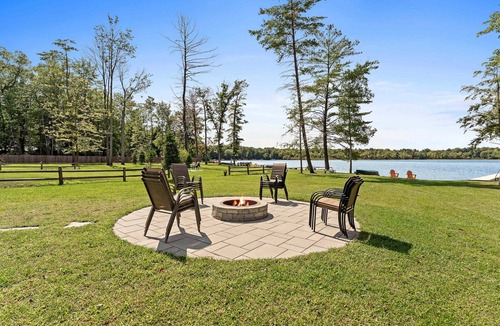 Kendall House | Spacious Lakefront Home Near South Haven