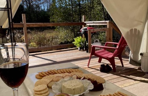 Portland RV Rental | Spacious Secluded Safari Tent Surrounded by Nature in Portland, Ontario