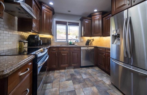 Vernon House | Spacious Vernon Retreat w/Game Room, BBQ Patio & Turf Yard