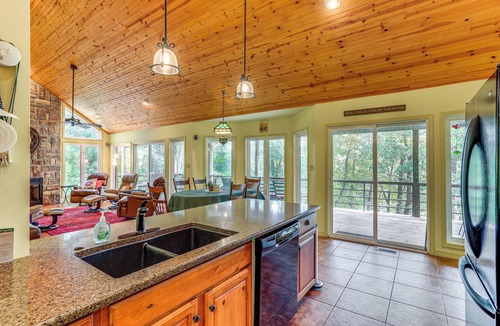 Mammoth Spring House | Spring River Vacation Rental w/Deck & Views