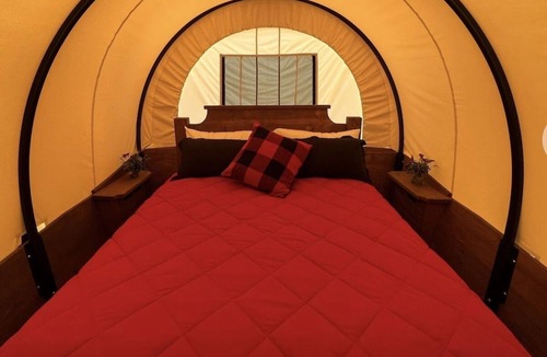 Lancaster Cabin | Stay in a unique Conestoga Wagon with room for 4