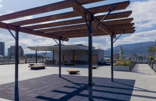 North End Apartment | Stylish 2BR Condo, Downtown Kelowna, Balcony