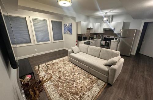 Prince George Apartment | Stylish Open Cozy & Contemporary Living Space