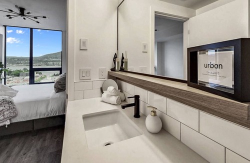 Kelowna Central Business District Condo | The 19 + Lake View + Downtown + Corner Unit