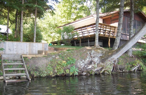 Deleage Cottage | Very private 700 sq ft four season cottage on a one on quiet peaceful lake.