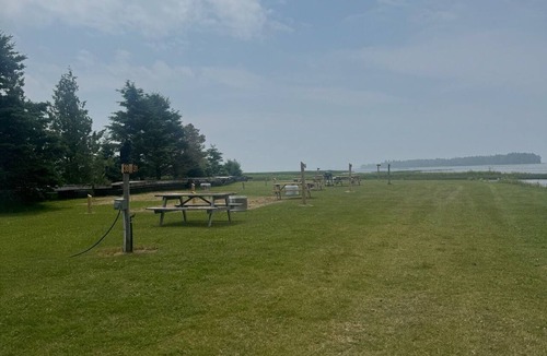 Stokes Bay RV Rental | Waterfront Tenting Sites #32