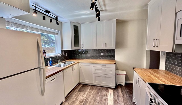 2 bedroom modern guest suite with AC!