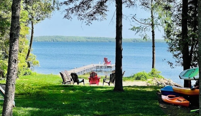 4 season Waterfront Chalet on Balsam Lake - 2hr from GTA - family-friendly spot