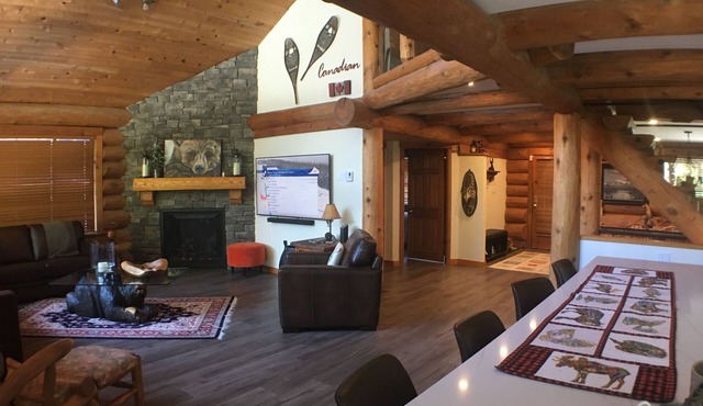 500m Walk - Beautiful Log Home - Spectacular Direct View of Ski Runs