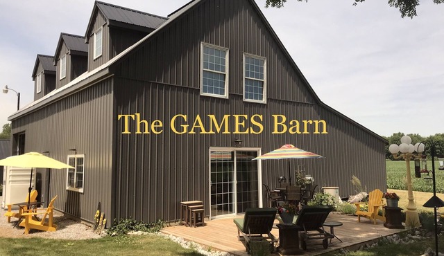 50Acre Farm w/Games Barn & Projection Room.