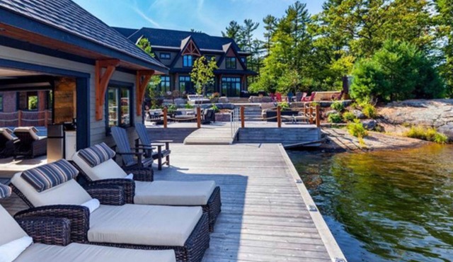 6-Bedroom Luxury Estate with Resort Amenities and 5⭐️Fishing on Georgian Bay in Pointe Au Baril