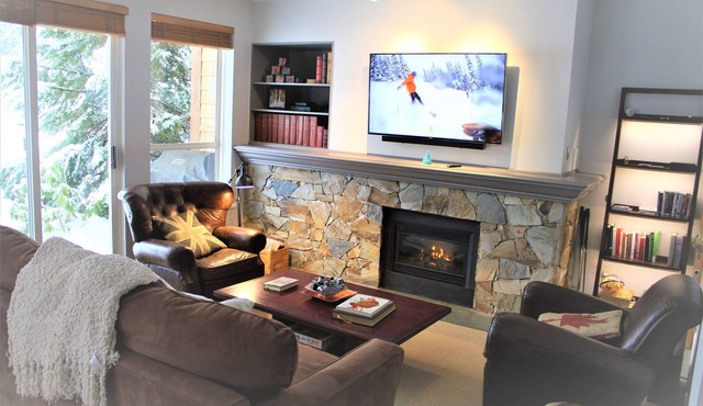 A quiet location and steps away from the upper village.