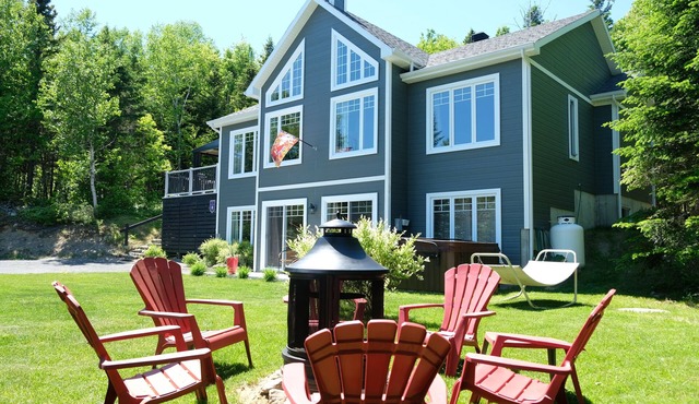 A warmhearted residence with a view