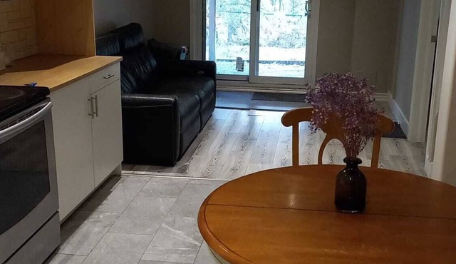 Airy, spacious, nature facing walk-out suite in Pickering