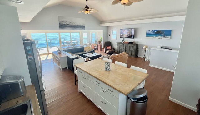 Amazing Ocean Front 2 Story Home, Steps Away From The Water in Westerly