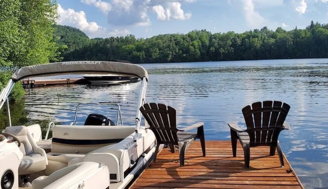 Au bord du St-Maurice | Spa & Private Dock, ski