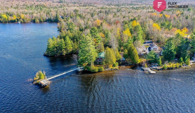 ⭐ Aux Berges du Pont Suspendu 🌉 Grand Lac Brompton/Magog-Orford ⭐ in Saint-Denis-de-Brompton