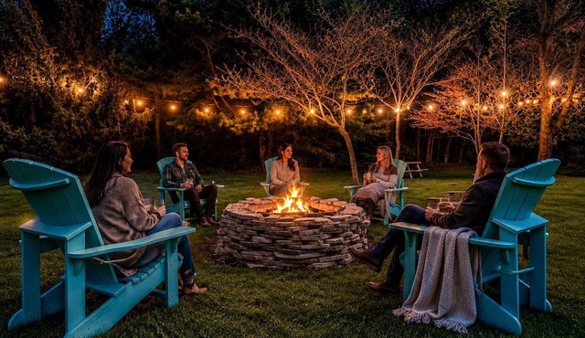 Awesome Cabin with Fire Pit and Hot-tub in Kingsville, Ontario