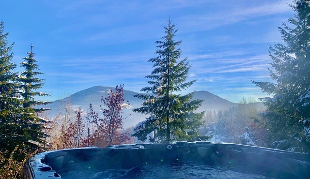 Big, Bright and Beautiful. Hot tub view suite
