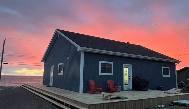 Blue Jellybean: Great ocean views and sunsets close to town.