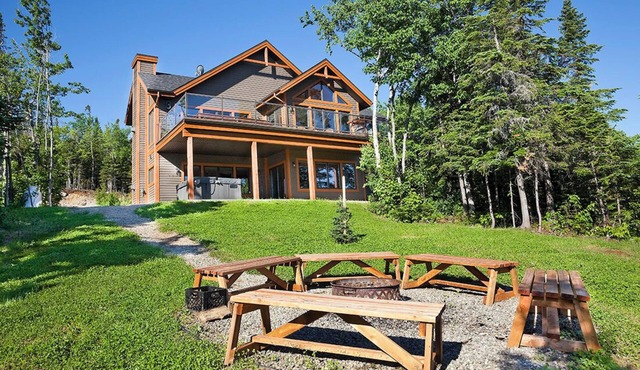A nice cottage for winter and summer time