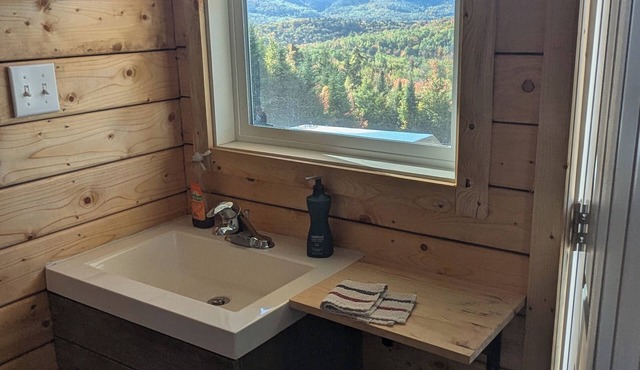 Cabin in THE WOODS.Enjoy peace and tranquility.