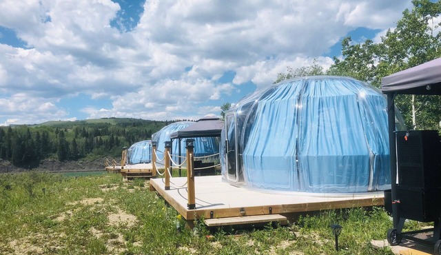 Campground Dome 2 in ghost lake