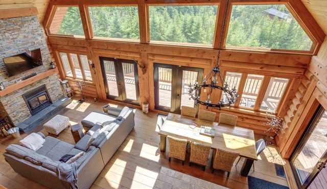 Chalet Belle Cordélia with Spa and AC in Nominingue