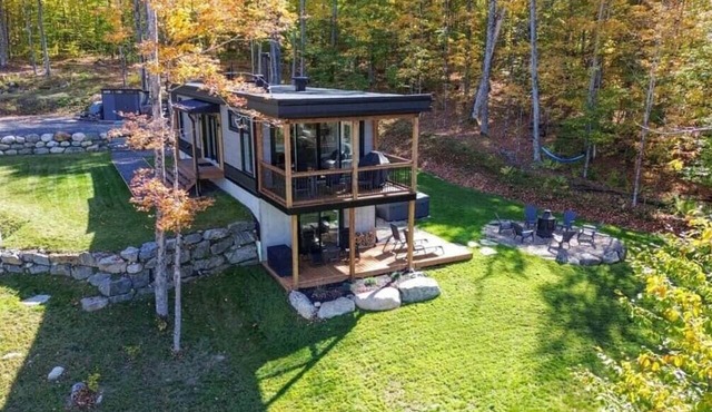 Chalet Belle-vue, randonnées, spa, accès au Lac