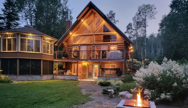Chalet de Rêve à Péribonka Avec spa