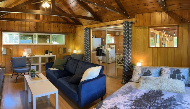 Classic Waterfront Cabin with RV at Shawnigan Lake