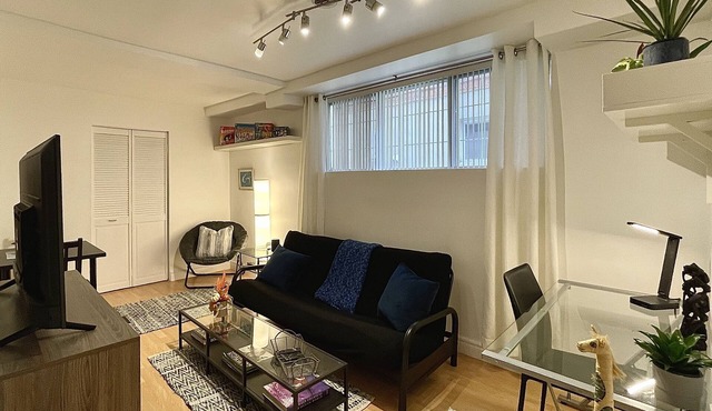 Cozy Apt in Great Central location + free parking - 31 night minimum