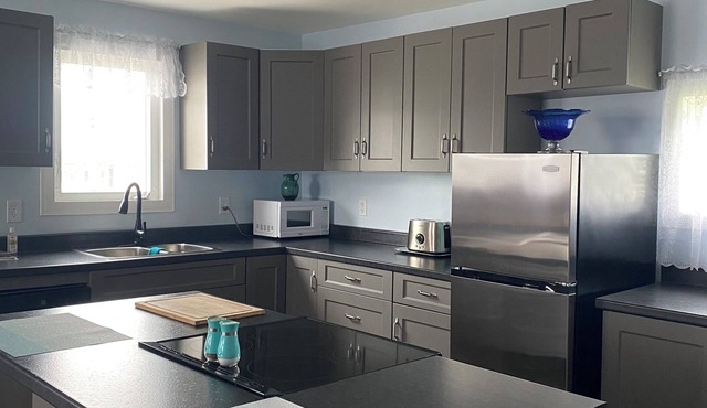 Cozy home with lots of nature trails with ocean views close to all amenities.