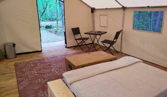 Cress Tent | Canvas Tent with Lake Access