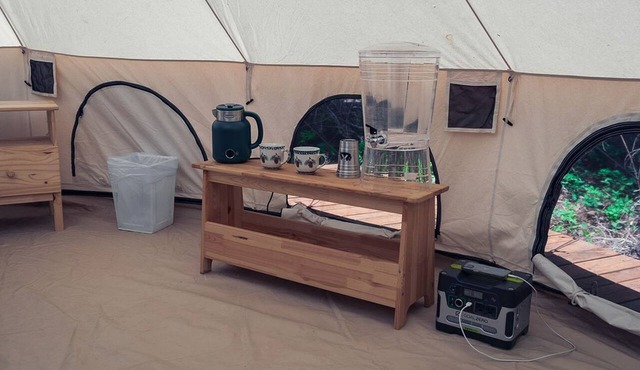 Cute Bell Tent in Carson for Columbia Gorge Glamping in Washington in Carson