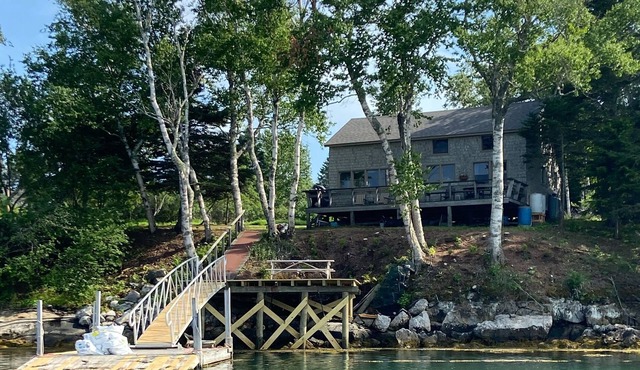Enjoy a night on a private island in Midcoast Maine with Maine Lobster. in Friendship