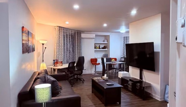 Entire Condo|REM·Parking·YUL·Downtown 15 min-Condo entier|REM·Parking·YUL·Centre
