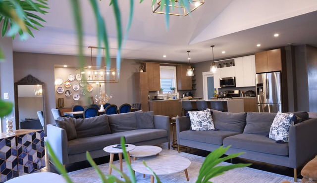 Entire Main Floor | Modern Stay in Bedford