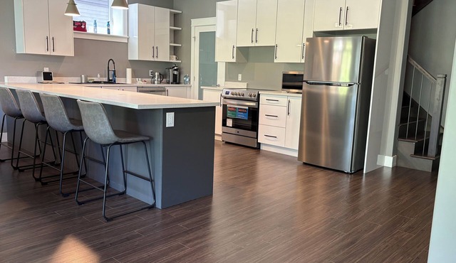 Entire Walkout Garden Level | Modern Stay in Bedford