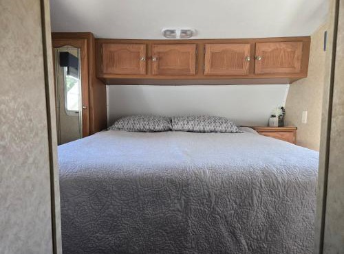 Family RV in a farm