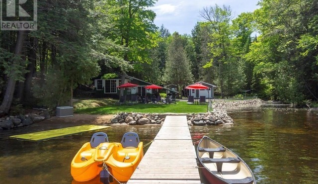 Ferry Glen Falls on Chandos Lake