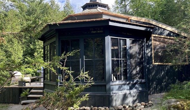 Forest Gazebo in Hastings, Ontario