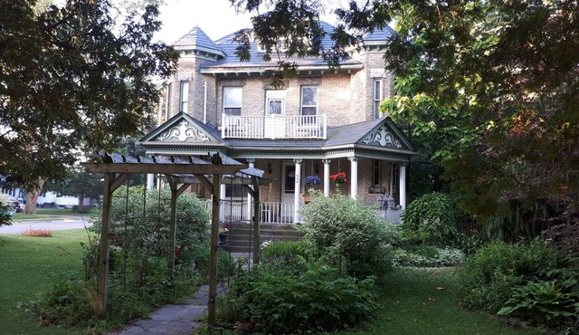 Fully furnished apartment in quiet century home available for short term rental.