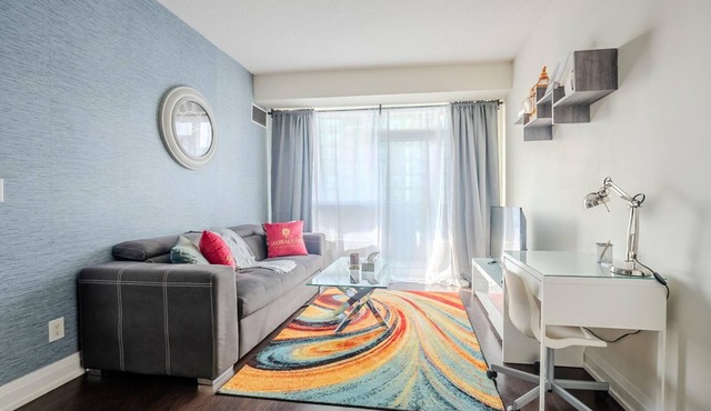 GLOBALSTAY. Modern 2bd 2 bath Skyscraper. Free parking