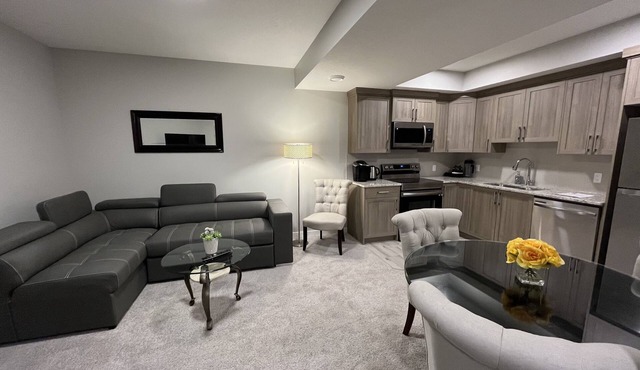 Home Away from Home - 1 King Sized Bedroom Basement Suite