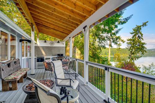 Hood Canal Views: Remote Cabin in Quilcene! in Quilcene