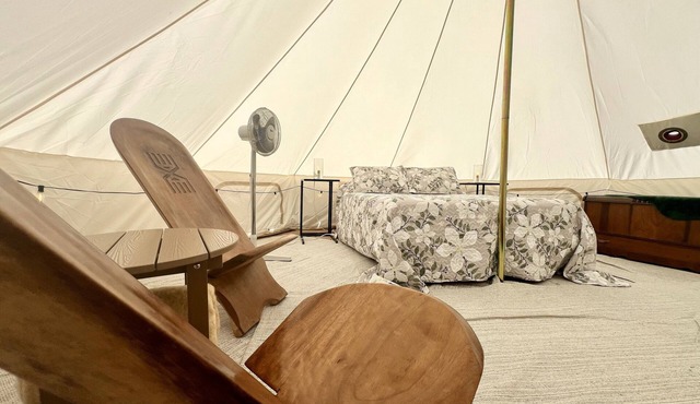 Juniper Bell Tent near Peggy's Cove