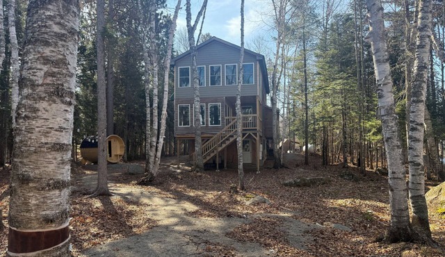 Lakefront cabin with endless sunsets in Stratton. in STRATTON