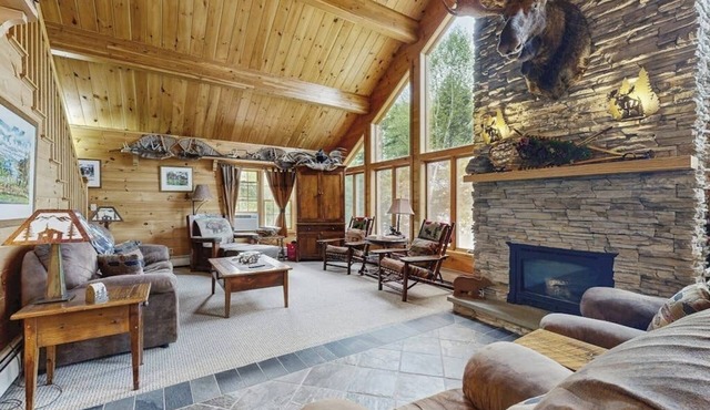 Lakeside Lodge with Amazing Water Views, Screened Porch, Dock, & Firepit