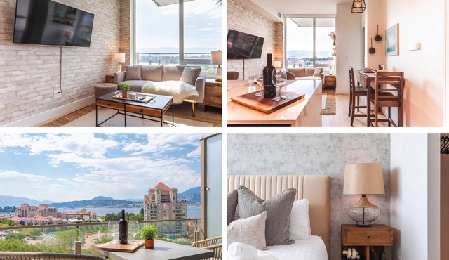 ☆ Lakeview | Luxury 1BR & State-of-Art Amenities! | DT Kelowna ☆